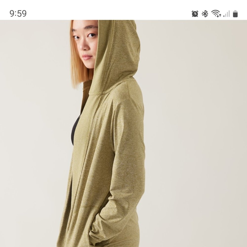 Athleta wrap cardigan sweater